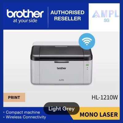 Brother HL-1210W Wireless Monochrome Laser Printer **Orderable Supplies TN-1000,DR-1000** HL1210W 1210W 1210