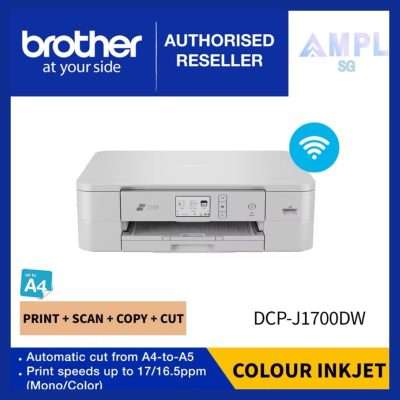 Brother DCP-J1700DW Print | Scan | Copy | Wireless | 3 Year Carry-in Brother Direct | Cut Auto print and cut A4 to B5