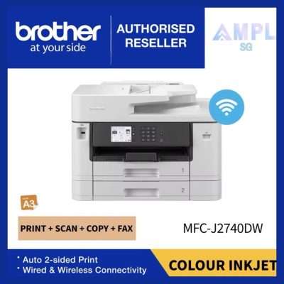 Brother MFC-J2740DW Inkjet Printer A3 Print | A4  Print Scan Copy Fax MFCJ2740DW MFC J2740DW J2740 DW replaced J2730DW