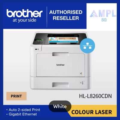 HL-L8260CDN Laser Printer | Colour | Print | Up to 31 / 33 ppm (A4/Letter) | 8260 8260cdn